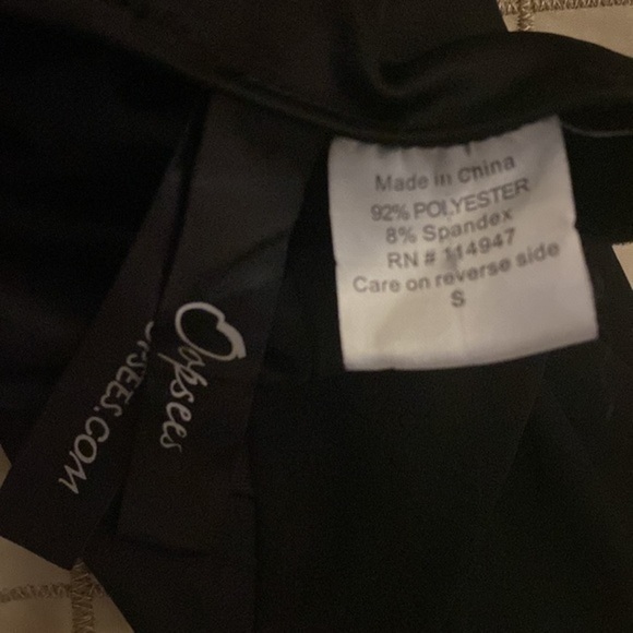 Hot open back gold snake summer elegant sexy black top elongated - Picture 5 of 5